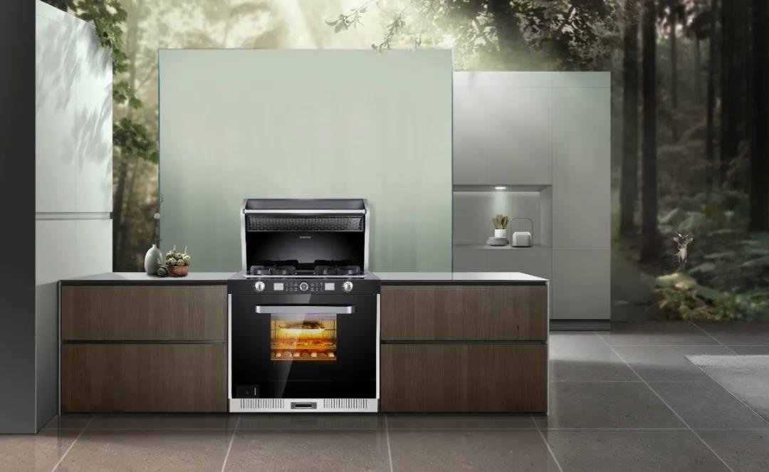 有了佳歌蒸烤消一體集成灶，與繁重家務解綁！