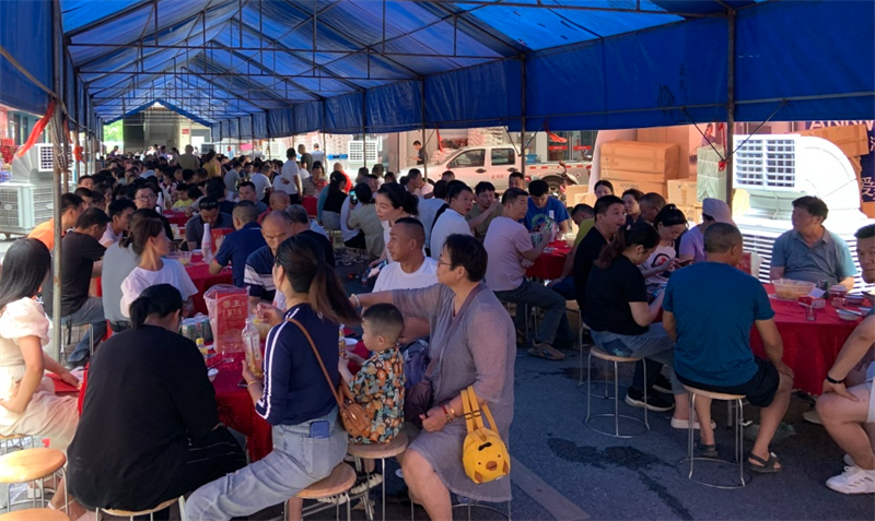 【喜報】佳歌集成灶湖南汨羅旗艦店重裝開業(yè)，現(xiàn)場成交72單！