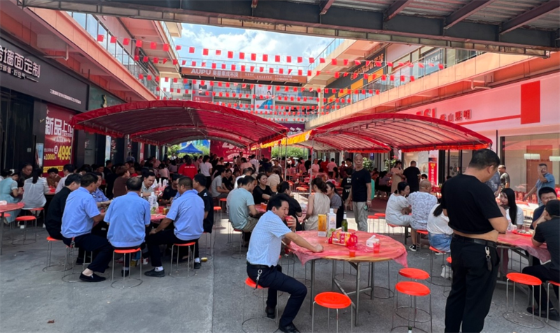 【喜報(bào)】佳歌集成灶湖南耒陽旗艦店盛大開業(yè)！